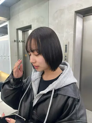 カラー 縮毛矯正/くすみカラ ーayukaのヘアスタイル