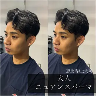 ショート パーマ メンズ Dxxxx III所属・女性目線の大人 メンズ*Ayakaのヘアスタイル