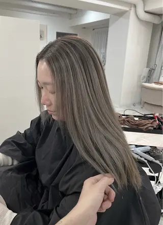 ロング カラー ROBIN所属・指名数No.1 /NAOYAのヘアスタイル