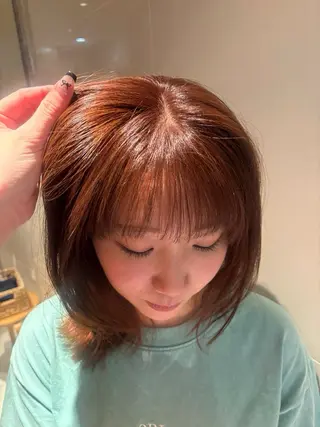 カラー 韓国風ヘア/パーマ ♡あゆのヘアスタイル