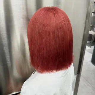 カラー 𝐥𝐚𝐲𝐞𝐫 韓⛓️ ブリーチのヘアスタイル