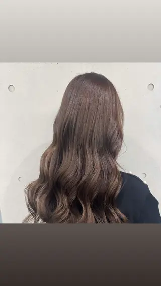 ロング モデル募集中🎀🩶 カワノ アカネのヘアスタイル