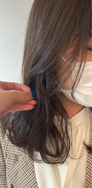 ミディアム カラー chiharu ボブ/レイヤーのヘアスタイル