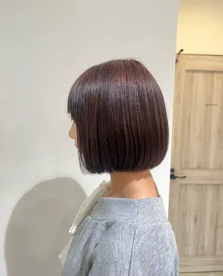 ショート カラー 所 有紗のヘアスタイル