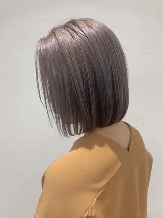 ショート 髪質改善 上品艶感カラーのヘアスタイル