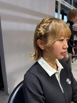 ミディアム ヘアアレンジ Dxxxx III所属・女性目線の大人 メンズ*Ayakaのヘアスタイル