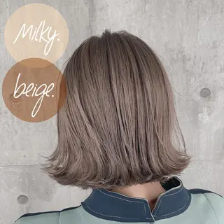 ミディアム supbytomee所属・カラー特化型サロン #SUP.のヘアスタイル