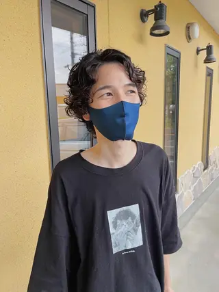 パーマ メンズ ヘアニュース所属・ヘアーニュース 🌿NAMII🌿のヘアスタイル