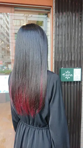 ロング カラー 🇰🇷韓国ヘア 🇰🇷ナミユウのヘアスタイル