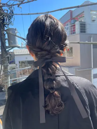 ヘアアレンジ メンズモテパーマ💙 fuwaのヘアスタイル