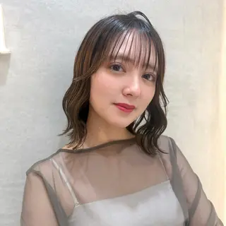 ショート ボブ・韓国レイヤー・ くびれボブ・内藤康太のヘアスタイル