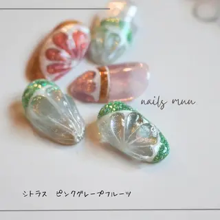 ネイル nails muu まゆのネイルデザイン