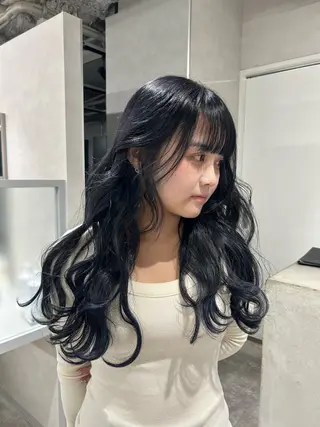 ロング モデル募集中/西梅田 mizuki🍒のヘアスタイル