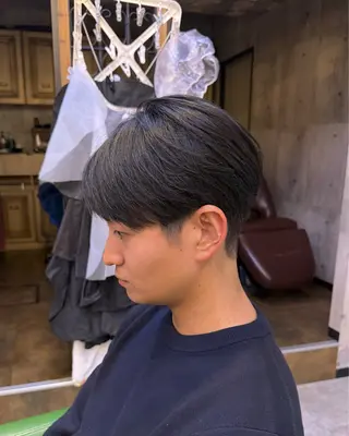 メンズ soft beige naoki.のヘアスタイル