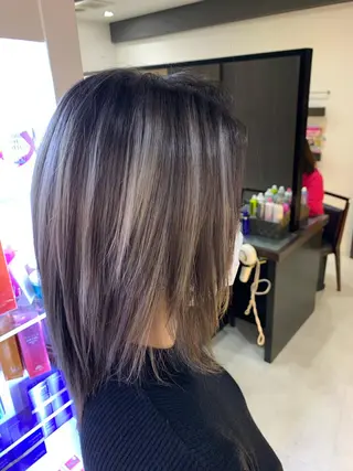 ミディアム カラー LAFF難波店所属・✂️大門 巧✂️ LAFF難波店のヘアスタイル