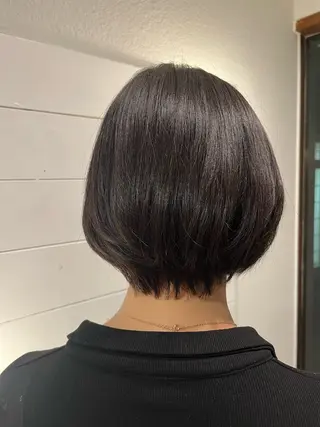 ショート 芝田 明友香のヘアスタイル
