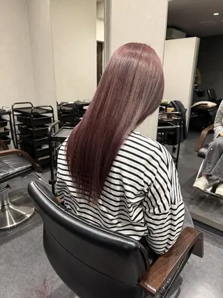 ロング 髪質改善⚡️カラー 🍀武久 誠🍀のヘアスタイル