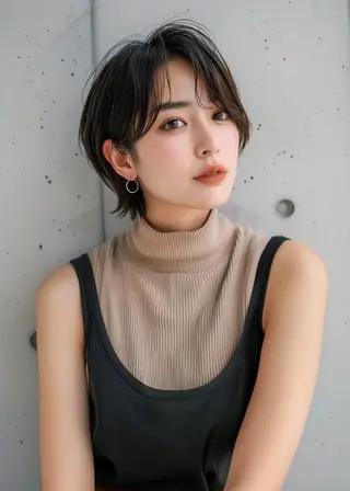 ショート nex the salon coall所属・🫧似合わせショート イシダ🫧のヘアスタイル