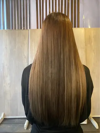 ロング 大庭 千明のヘアスタイル