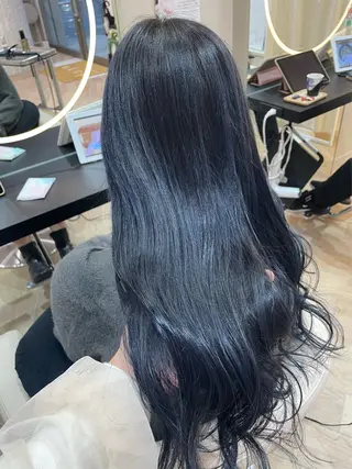 ロング カラー 艶髪/ハイトーン ️🫧rino🫧のヘアスタイル