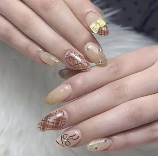 ロング カラー Bling Salonのネイルデザイン