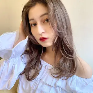 ロング 🪭risa 暖色/レイヤー🪭のヘアスタイル