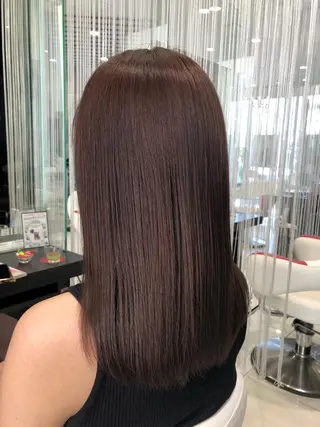 ミディアム カラー U&i所属・大塚 貴之のヘアスタイル