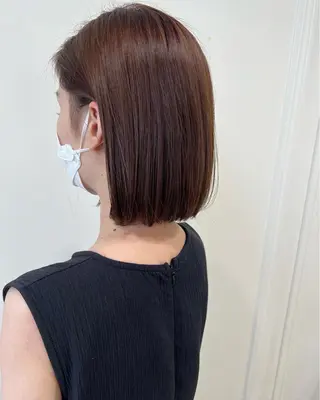 ショート 中村 未夢のヘアスタイル