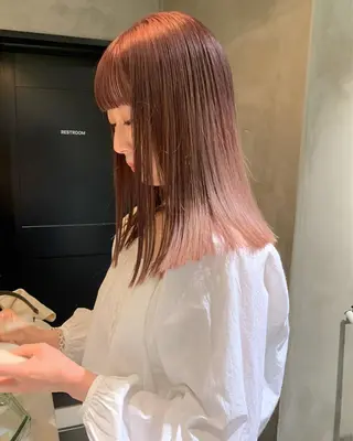 セミロング カラー アンニュイヘア🪽 ayumiのヘアスタイル