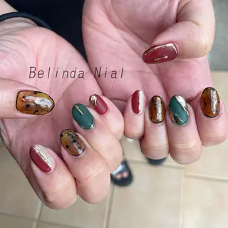 ネイル 竹本 愛のネイルデザイン