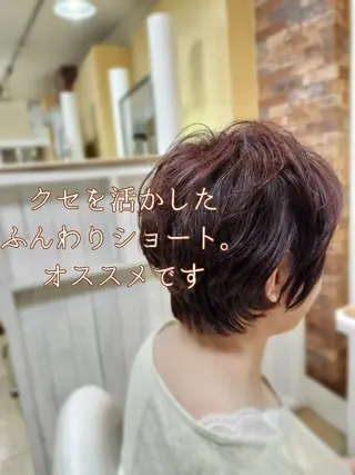 ショート カラー 野田 茉希のヘアスタイル