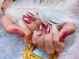 ネイル 長さだし専門店 M2 rikaのネイルデザイン