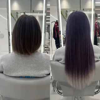 ロング カラー ヘアアレンジ ar+ ❤︎ maiのヘアスタイル