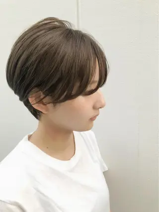 ショート カラー ノグチ ユウキ/ボブのヘアスタイル