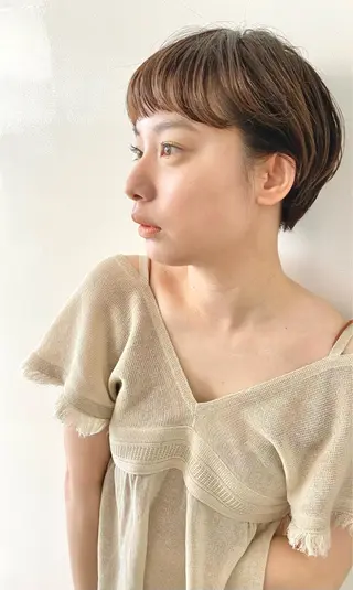 ショート カラー AND THE BRICKS所属・AND THE BRICKS北川珠紀の眉毛・アイブロウイメージ