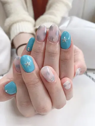 ミディアム ネイル Amelia さくらいのネイルデザイン