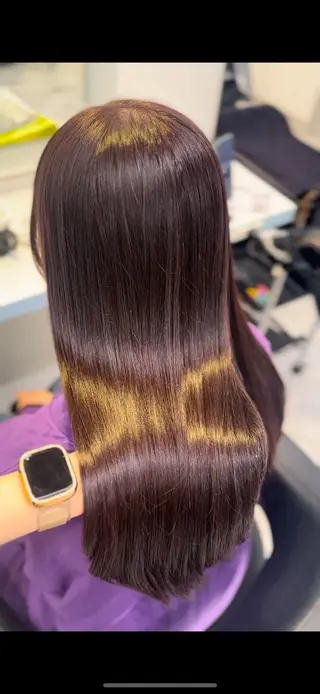 ロング カラー ♥️暖色モテカラ ー♥️由夏のヘアスタイル