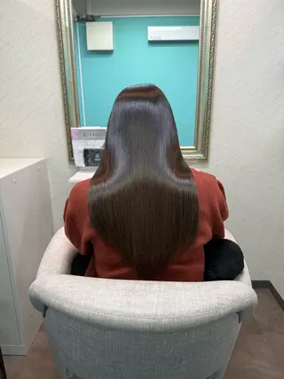 ロング 髪質改善/縮毛矯正 アンナ🍊のヘアスタイル