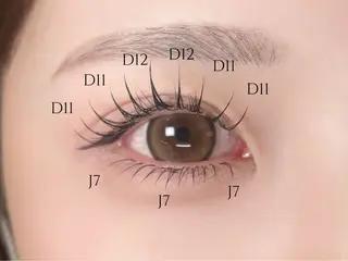 マツエク・マツパ ハシモト ナオのマツエク・マツパデザイン