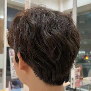 ショート メンズ カット/艶カラー🎨 平間千賀のヘアスタイル