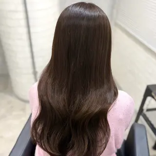 ロング カラー shiori/透明感 /顔周り/髪質改善のヘアスタイル