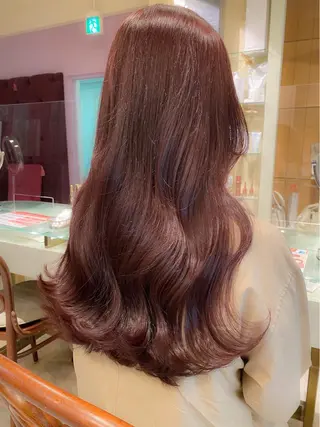 ロング カラー sea所属・suu 名古屋美容師/八事のヘアスタイル