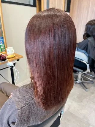 ミディアム 艶カラー asukaのヘアスタイル