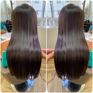 ロング カラー 髪質改善特化 スギヤマハヤトのヘアスタイル