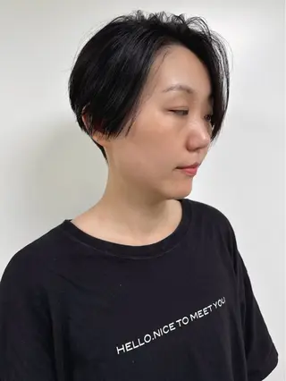 ショート モリオフロムロンドン原宿本店所属・ショート/ボブ/ハイ トーン/Nanahaのヘアスタイル