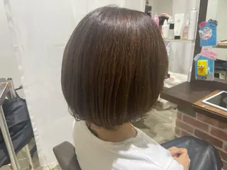 カラー 兼松 美香のヘアスタイル