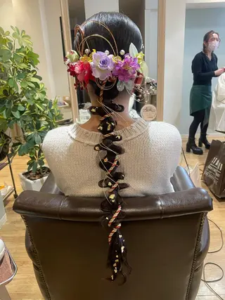 ヘアアレンジ 片倉 由湖のヘアスタイル