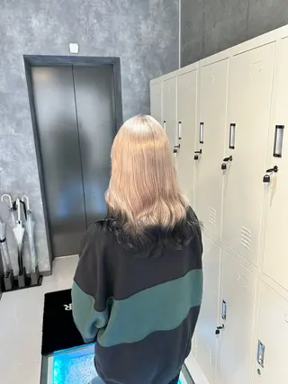 セミロング ✨メンズ特化& ブリーチ特化Ryuのヘアスタイル