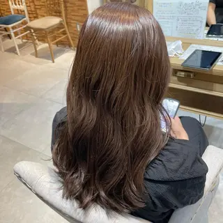 ロング カラー 白井 雪乃のヘアスタイル