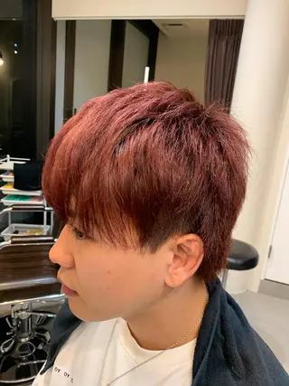 ショート メンズ 大木 華のヘアスタイル